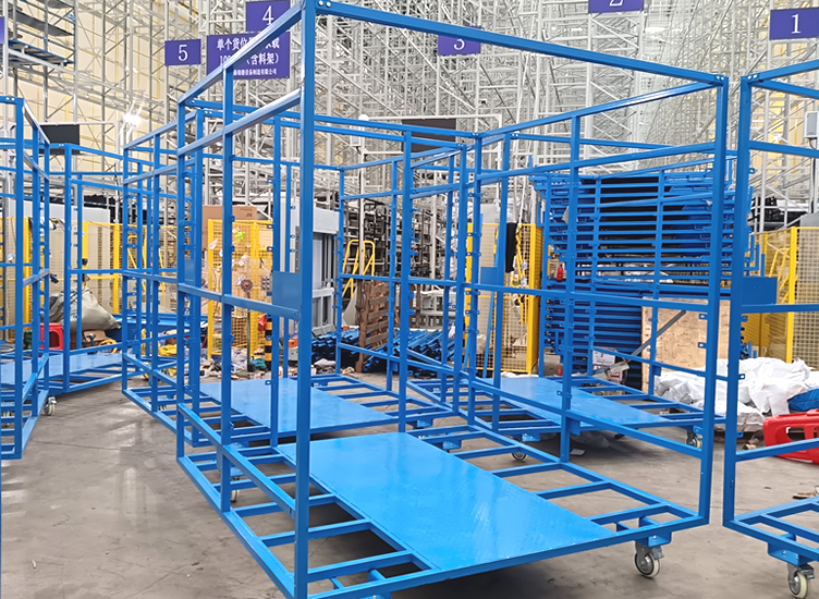 立庫(kù)專用工裝車